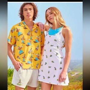 NWT Disney x Outdoor Voices Collection Minnie Mouse Exercise Dress 
size Large